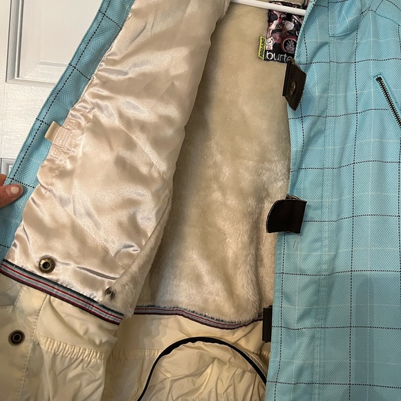 Woman’s Small Blue Burton Ski Jacket - Picture 2 of 3